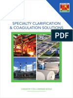 Specialty Clarification & Coagulation Solutions: Chemistry For A Greener World