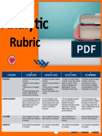 Analytic Rubric