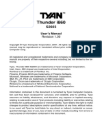 Thunder I860: User's Manual