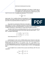 CUMSUM Process Control