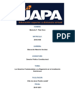 Tarea 4 de Derecho Constitucional y Politico