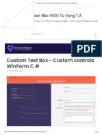 Custom Text Box - Custom Controls WinForm C # - RJ Code Advance