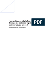 Humanidades Digitales Dialogo de Saberes y Prácticas Colaborativas en Red