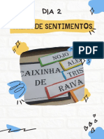 DIA 2 - Caixa de Sentimentos