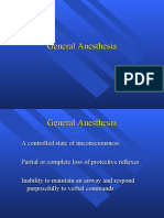 General Anaesthesia