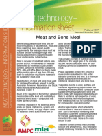 Meat and Bone Meal - 1997