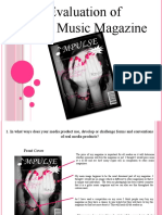 Evaluation of Media Music Magazine