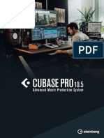 Cubase Pro 10 5 Manual de Operaciones Es