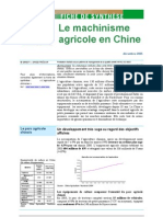 Machinisme Agricole en Chine