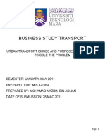 Business Study Transport