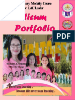 LDM Practicum Portfolio For Lac Leader Valdez, Pablita