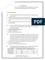 Corporate Finance Q-1