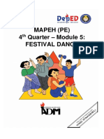 Mapeh (Pe) 4 Quarter - Module 5: Festival Dance