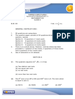 10th Maths Solved Sample Paper 2014 by Topper Learning - 3