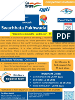 CMTI-Swachhata Pakhwada-Competitions Call Notice