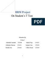 Student T Test