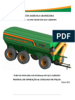 Carreta Agricola Graneleira: Modelo - 42.000 Grain em Aço Carbono