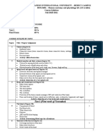 BIOL360L Human Physiology - Anatomy Lab