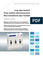 WEG Manual de Instrucoes fsw630 PT en Es