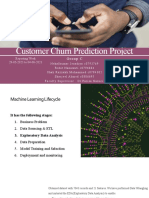 Customer Churn Prediction Project: Group C