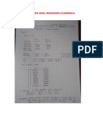 Examen Final Ingeniería Económica