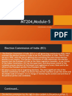 MT204, Module-5: Constitution of India