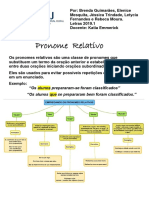 Pronomes Relativos e Suas Funções Sintáticas - Exercícios