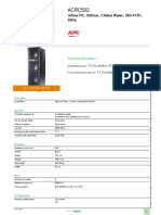 Uniflair Chilled Water InRow Cooling - ACRC502