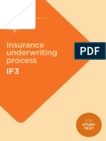 INSURANCE UNDERWRITING PROCESS If3 Book 20-21 - Study Text