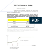 LW C100 (Plus) Parameter Setting: Absorbance