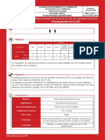 Prolongement LDT