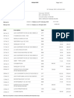 Classic Statement: Balance On 01 February 2021 Balance On 30 April 2021 Money in Money Out