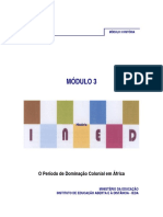 Módulo 3 de História Da 8, 9 e 10 Classe em PDF