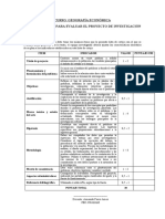 Tablas de Cotejo para Evaluación de Pla e Informe de Investigación