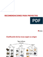 Recomendaciones Proyectos