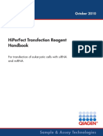 Hiperfect Transfection Reagent Handbook: Fifth Edition October 2010