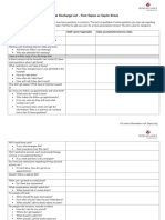 Hospital Discharge List FINAL