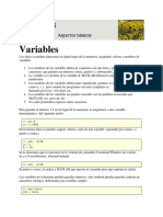 Variables en Matlab