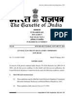 CERC Deviation Settlement Mechanism and Related Matters Regulations 2014