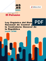 Ley Organica Sistema Nacional Control