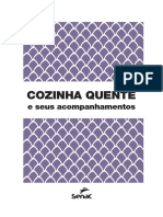 SENAC SP - Cozinha Quente e Seus Acompanhamentos