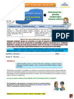 3º - Experiencia de Aprendizaje 01 y 02 - 2021