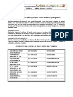 Hoy. GUIA DE APRENDIZAJE #1 LENGUAJE Y RELIGIÓN 4° - ACTUAL