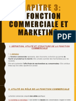 Chapitre 3. La Fonction Commerciale Et Marketing