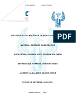 Entregable 1 Mapas Conceptuales Derecho Corporativo