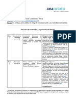 Estructura Estado Abierto, UBA, 2022