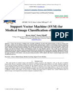 Support Vector Machine SVM For Medical I