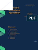 Biometric Attendance Application