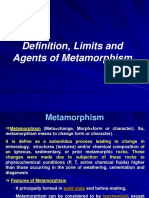 Definition, Limits and Agents of Metamorphism