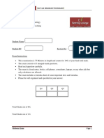 Elct 120 Broadcast Technology: Midterm Exam